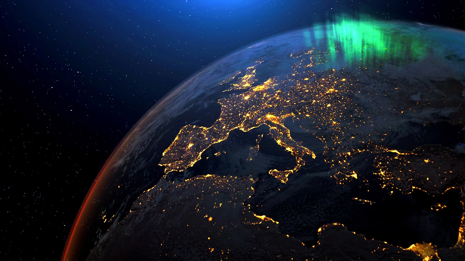 Europe from space